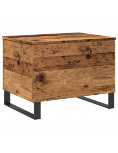 Tavolino da Salotto Legno Antico 60x44,5x45cm Legno Multistrato 2