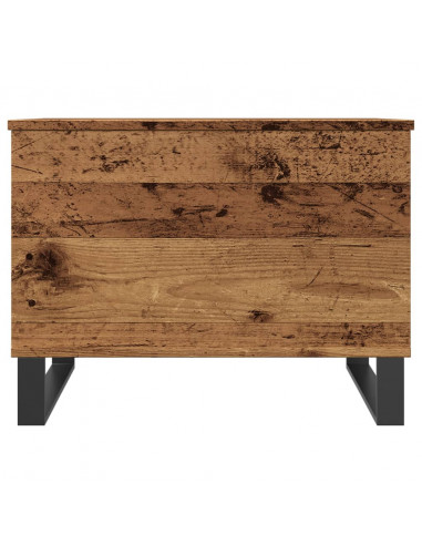 Tavolino da Salotto Legno Antico 60x44,5x45cm Legno Multistrato