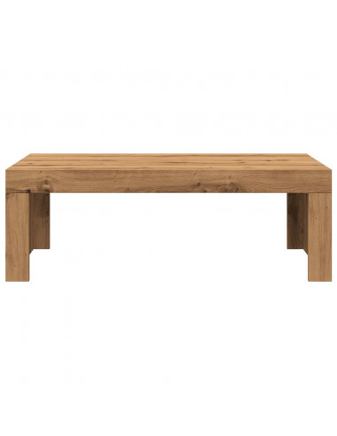 Tavolino Salotto Rovere Artigianale 102x50x35 cm in Truciolato