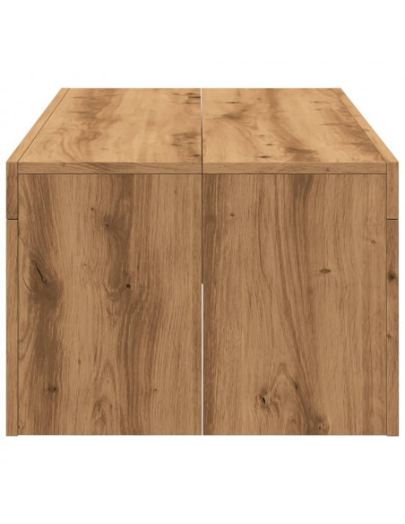 Tavolino Salotto Rovere Artigianale 102x50x35 cm in Truciolato