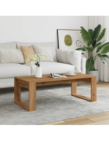 Tavolino Salotto Rovere Artigianale 102x50x35 cm in Truciolato