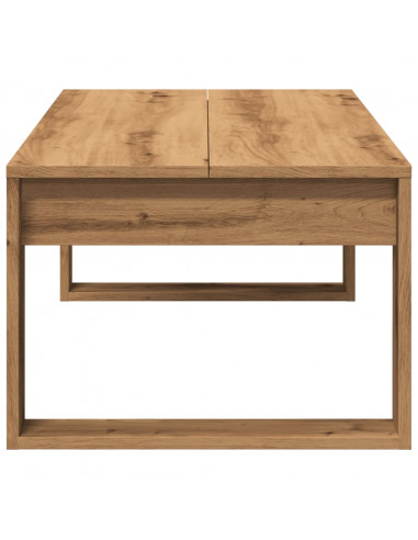 Tavolino Salotto Rovere Artigianale 102x50x35 cm in Truciolato