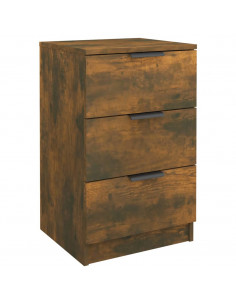 Comodino Rovere Fumo 40x36x65 cm 2