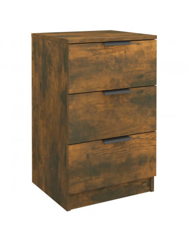 Comodino Rovere Fumo 40x36x65 cm