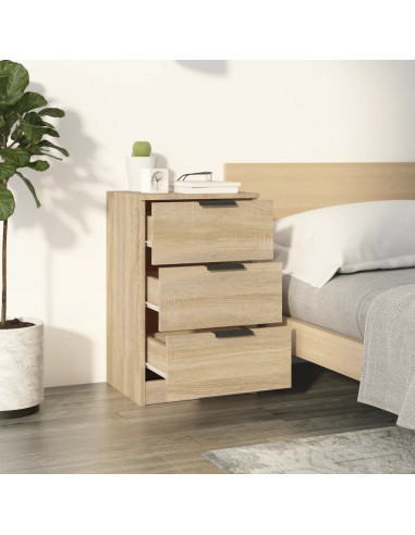 Comodini 2 pz Rovere Sonoma 40x36x65 cm