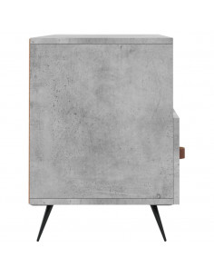 Mobile Porta TV Grigio Cemento 102x36x50 cm Legno Multistrato 2