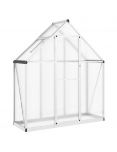 Serra con Base Argento 169x58x195 cm in Alluminio 2