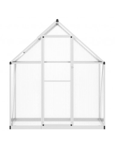 Serra con Base Argento 169x58x195 cm in Alluminio