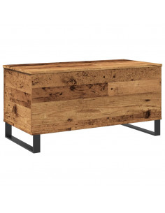 Tavolino da Salotto Legno Antico 90x44,5x45 cm in Truciolato 2