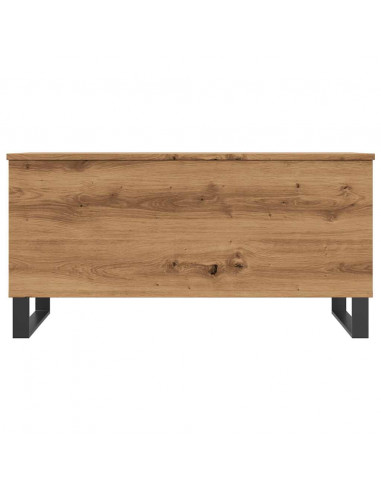 Tavolino Salotto Rovere Artigianale 90x44,5x45 cm in Truciolato