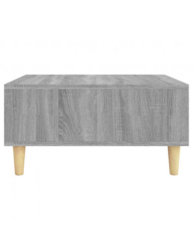 Tavolino da Salotto Grigio Sonoma 60x60x30 cm in Truciolato