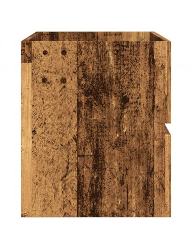 Mobile Lavabo Legno Antico 100x38,5x45 cm in Legno Multistrato