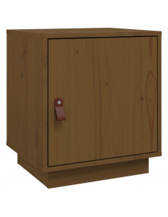 Comodino Miele 40x34x45 cm in Legno Massello di Pino 2