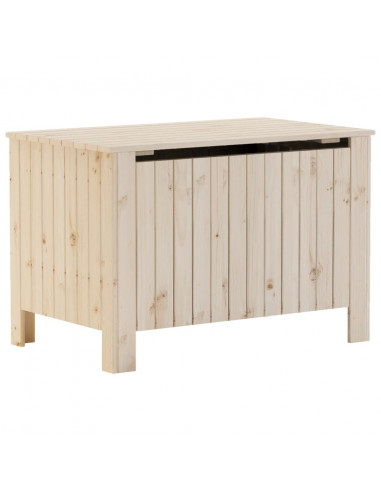 Contenitore con Coperchio RANA 80x49x54 cm Legno Massello Pino