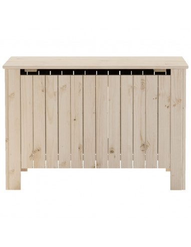 Contenitore con Coperchio RANA 80x49x54 cm Legno Massello Pino