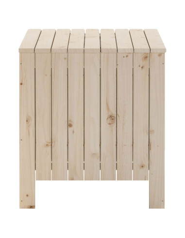 Contenitore con Coperchio RANA 80x49x54 cm Legno Massello Pino