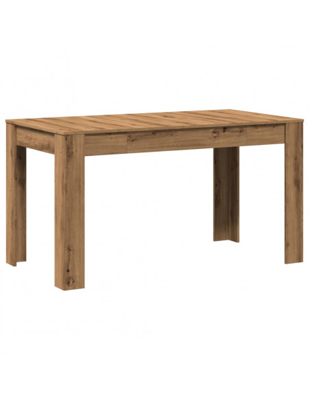 Tavolo Pranzo Artigianale 140x74,5x76 cm Legno Multistrato