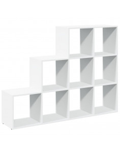 Libreria Divisorio 3 Ripiani Bianca 137,5x29x103,5cm Truciolato 2