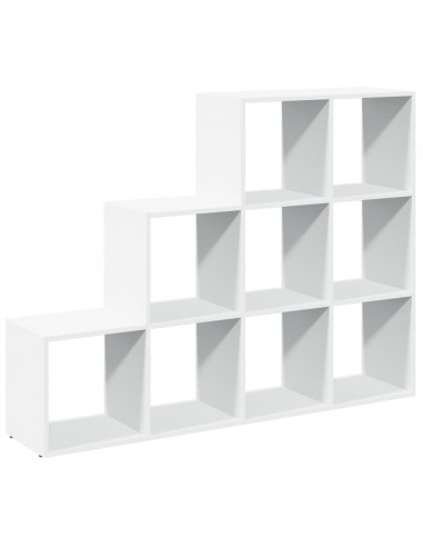 Libreria Divisorio 3 Ripiani Bianca 137,5x29x103,5cm Truciolato