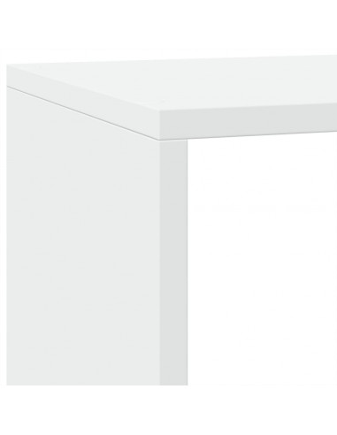 Libreria Divisorio 3 Ripiani Bianca 137,5x29x103,5cm Truciolato