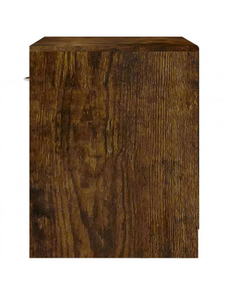 Comodini 2pz con Cassetto Rovere Fumo