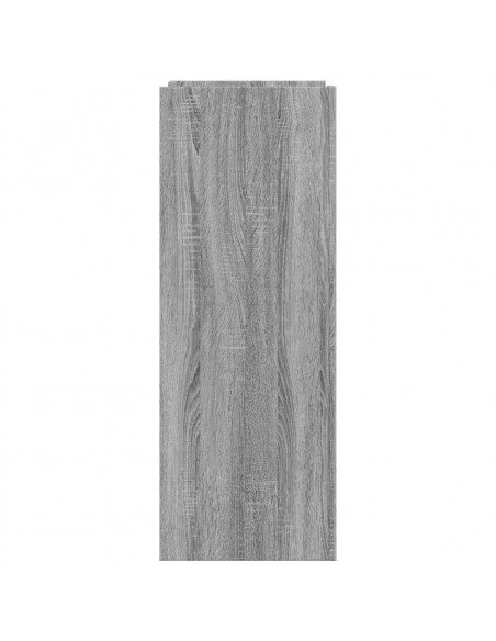 Scarpiera Grigio Sonoma 74,5x37,5x100 cm in Legno Multistrato