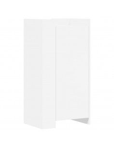 Scarpiera Bianca 52x37,5x100 cm in Legno Multistrato 2