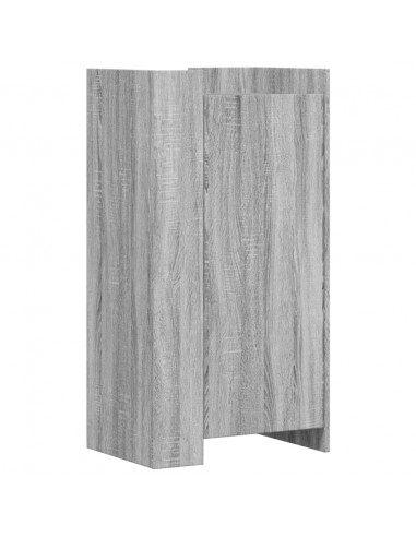 Scarpiera Grigio Sonoma 52x37,5x100 cm in Legno Multistrato
