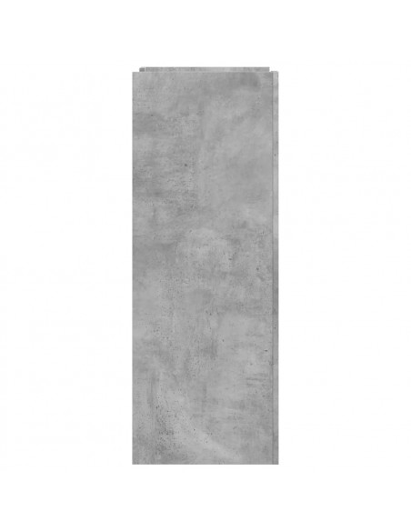 Scarpiera Grigio Cemento 74,5x37,5x100 cm in Legno Multistrato