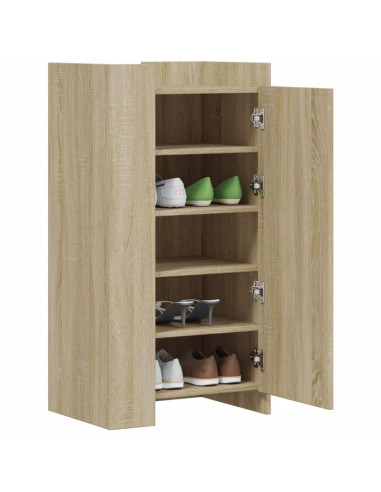 Scarpiera Rovere Sonoma 52x37,5x100 cm in Legno Multistrato