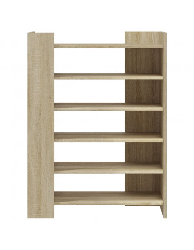 Scarpiera Rovere Sonoma 74,5x37,5x100 cm in Legno Multistrato