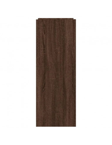 Scarpiera Rovere Marrone 74,5x37,5x100 cm in Legno Multistrato