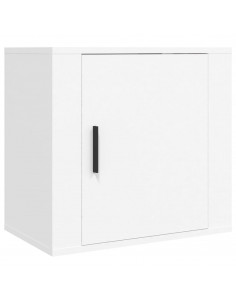 Comodino a Muro Bianco 50x30x47 cm 2