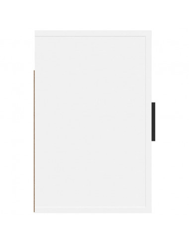 Comodini a Muro 2 pz Bianchi 50x36x47 cm