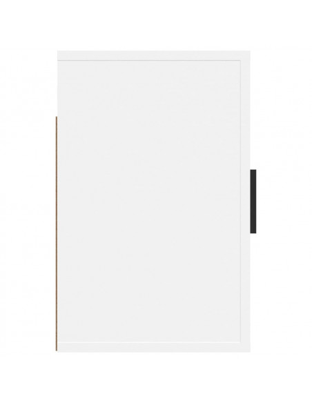 Comodini a Muro 2 pz Bianchi 50x36x47 cm