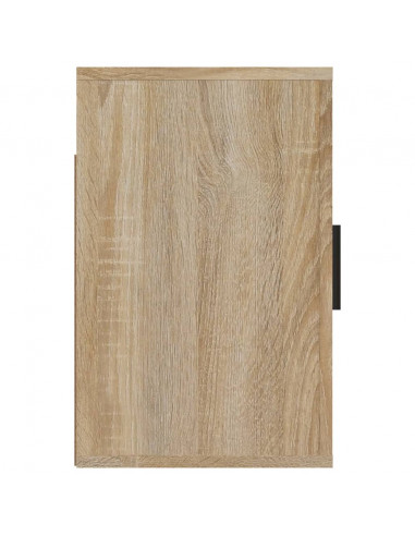 Comodini a Muro 2 pz Rovere Sonoma 50x30x47 cm