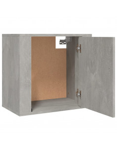 Comodini a Muro 2 pz Bianchi 50x30x47 cm 2