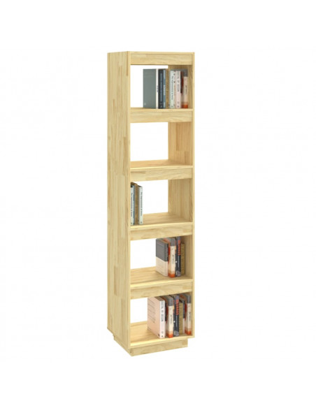 Libreria/Divisorio 40x35x167 cm in Legno Massello di Pino