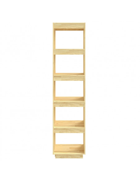 Libreria/Divisorio 40x35x167 cm in Legno Massello di Pino