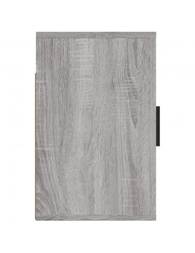 Comodini a Muro 2 pz Grigio Sonoma 50x30x47 cm