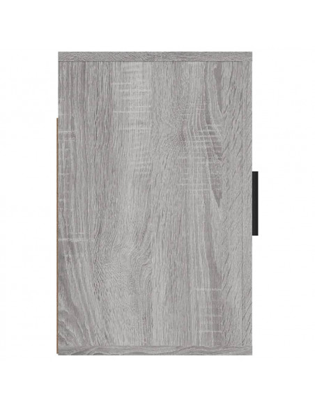 Comodini a Muro 2 pz Grigio Sonoma 50x30x47 cm