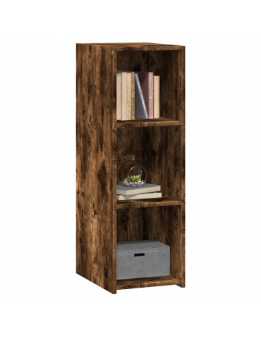 Credenza Rovere Fumo 30x41x93 cm in Legno Multistrato