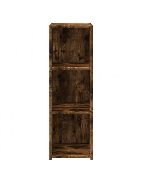 Credenza Rovere Fumo 30x41x93 cm in Legno Multistrato