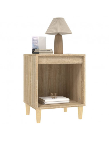 Comodini 2 pz Rovere Sonoma 40x35x50 cm