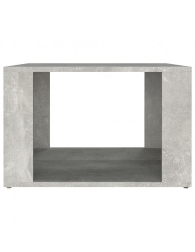 Comodino Grigio Cemento 57x55x36 cm in Legno Multistrato