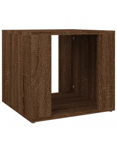 Comodino Rovere Marrone 41x40x36 cm in Legno Multistrato 2
