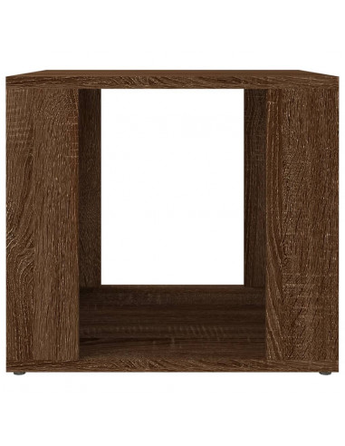 Comodino Rovere Marrone 41x40x36 cm in Legno Multistrato