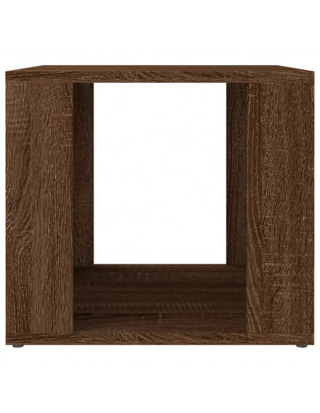 Comodino Rovere Marrone 41x40x36 cm in Legno Multistrato