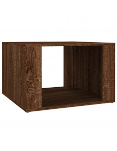 Comodino Rovere Marrone 57x55x36 cm in Legno Multistrato 2