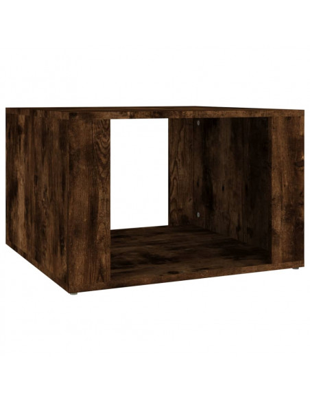 Comodino Rovere Fumo 57x55x36 cm in Legno Multistrato